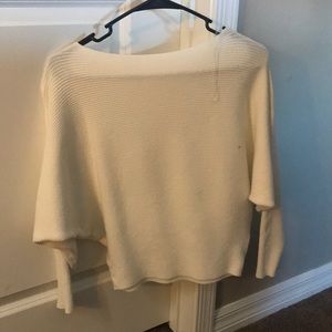 LA hearts cream sweater